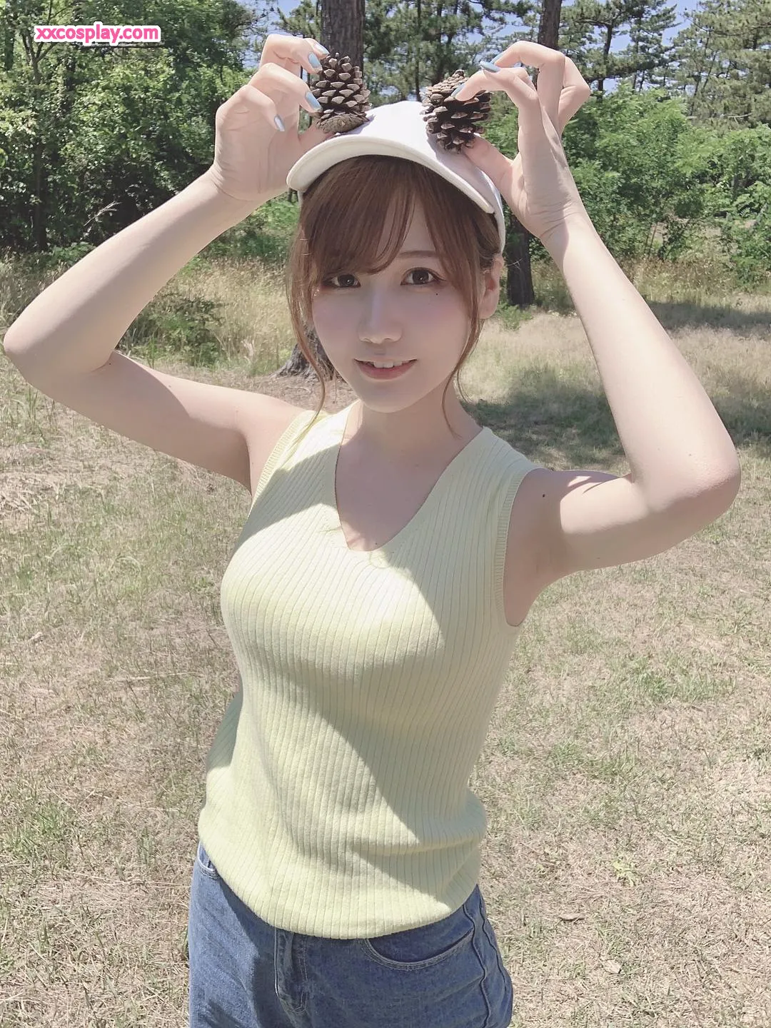 KenKen's June Thank You: Playful Pine Cone Forest